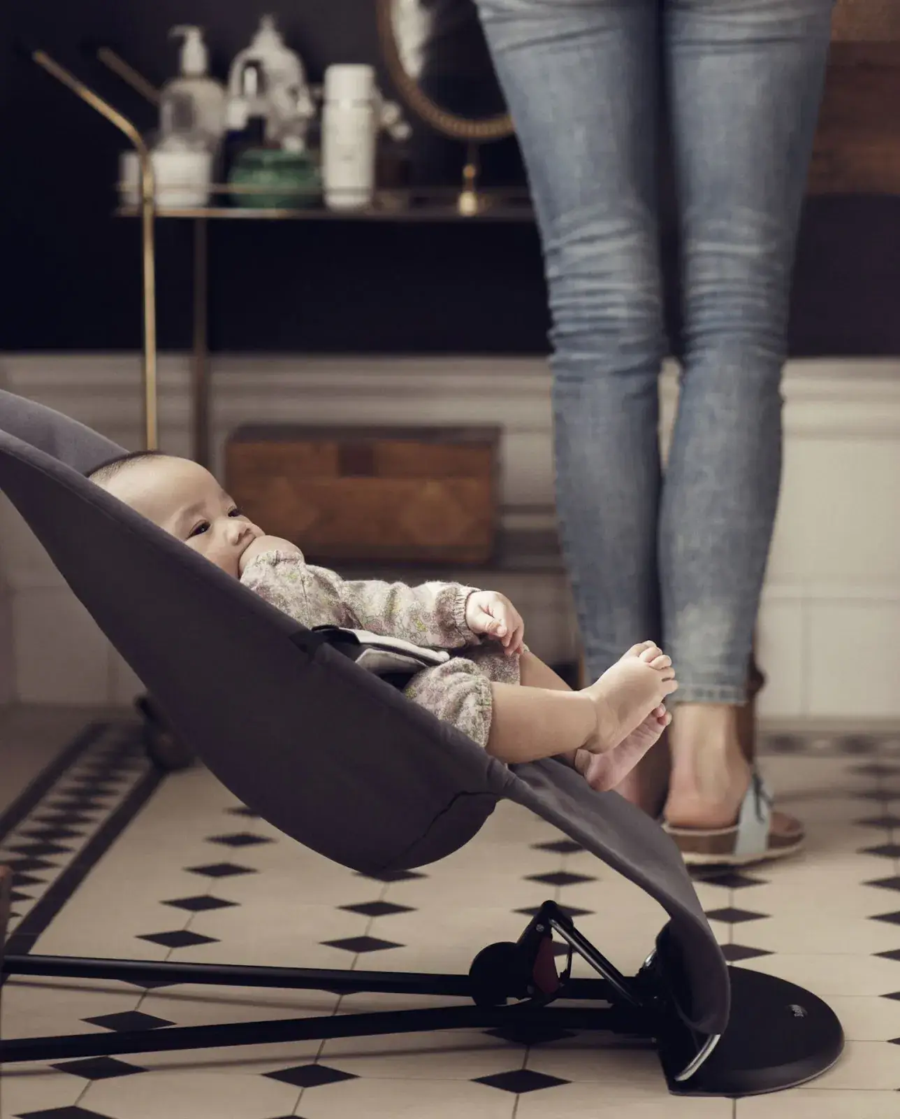 Easymom 2‑in‑1 šūpuļkrėslas