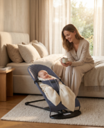 Kūdikio gultukas-kėdutė EasyMom 2 viename