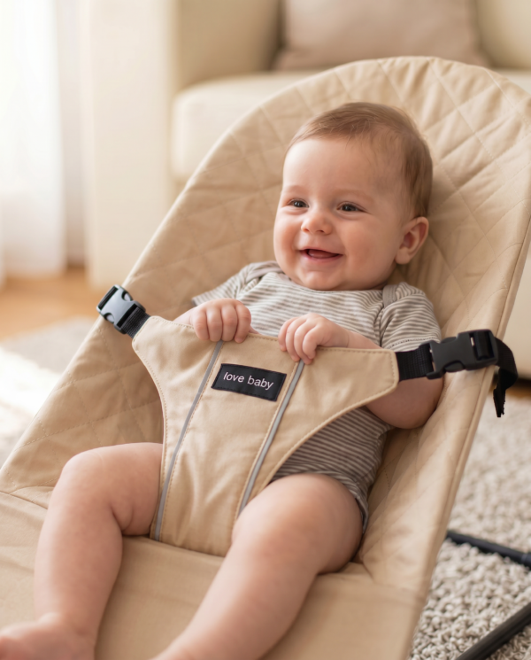Kūdikio gultukas-kėdutė EasyMom 2 viename