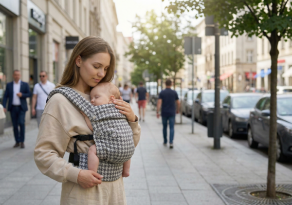 Ergonomiška nešioklė kūdikiams ir naujagimiams EasyMom